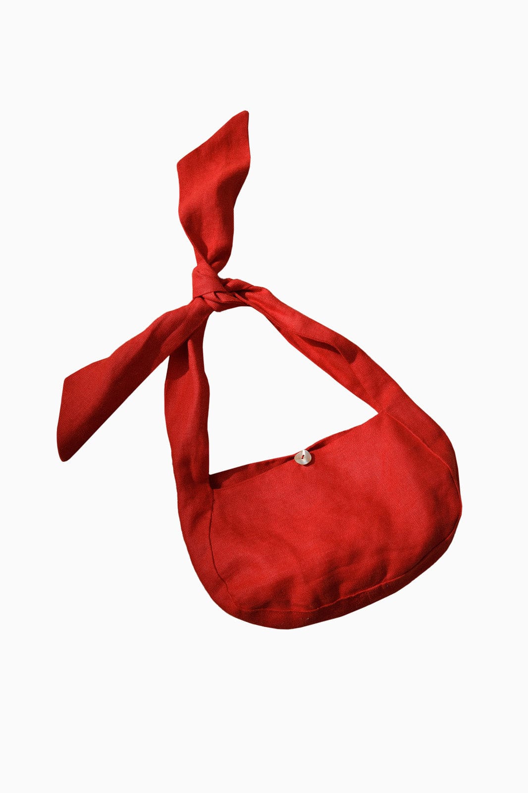 arkitaip Accessories One Size / Red The Ella Linen Shoulder Bag in red