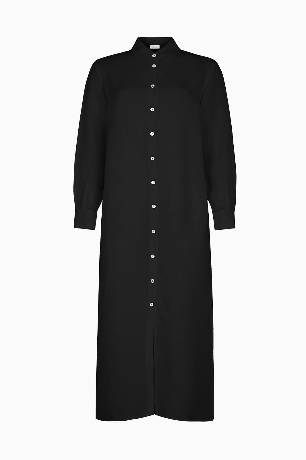 arkitaip Maxi Dresses S The Gina Shirt Dress in black