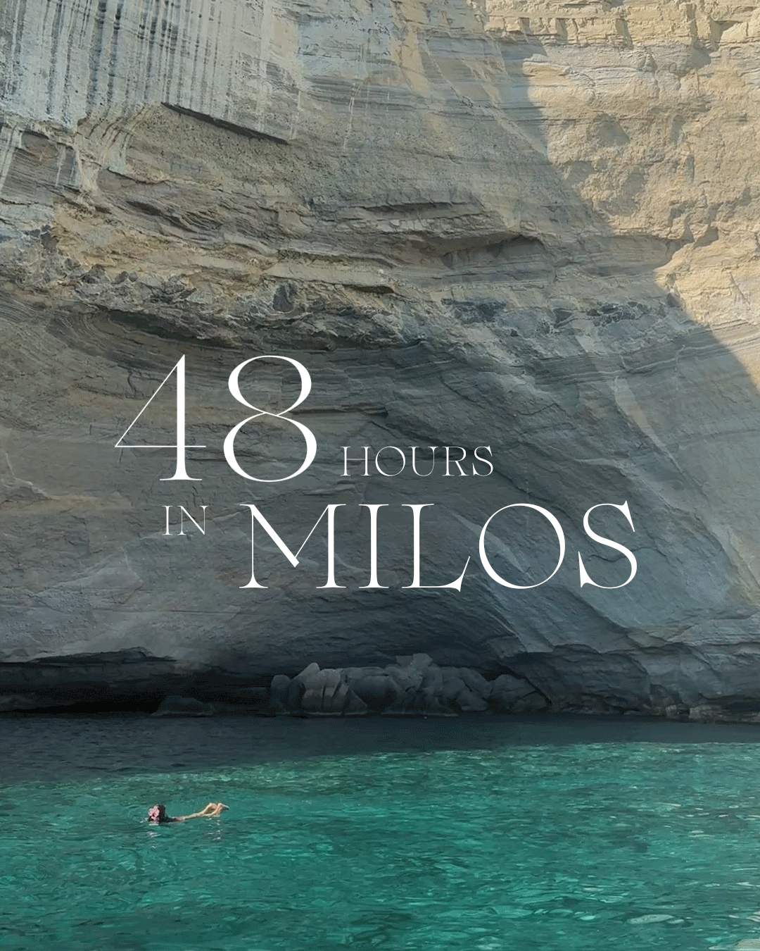 48 hours in Milos