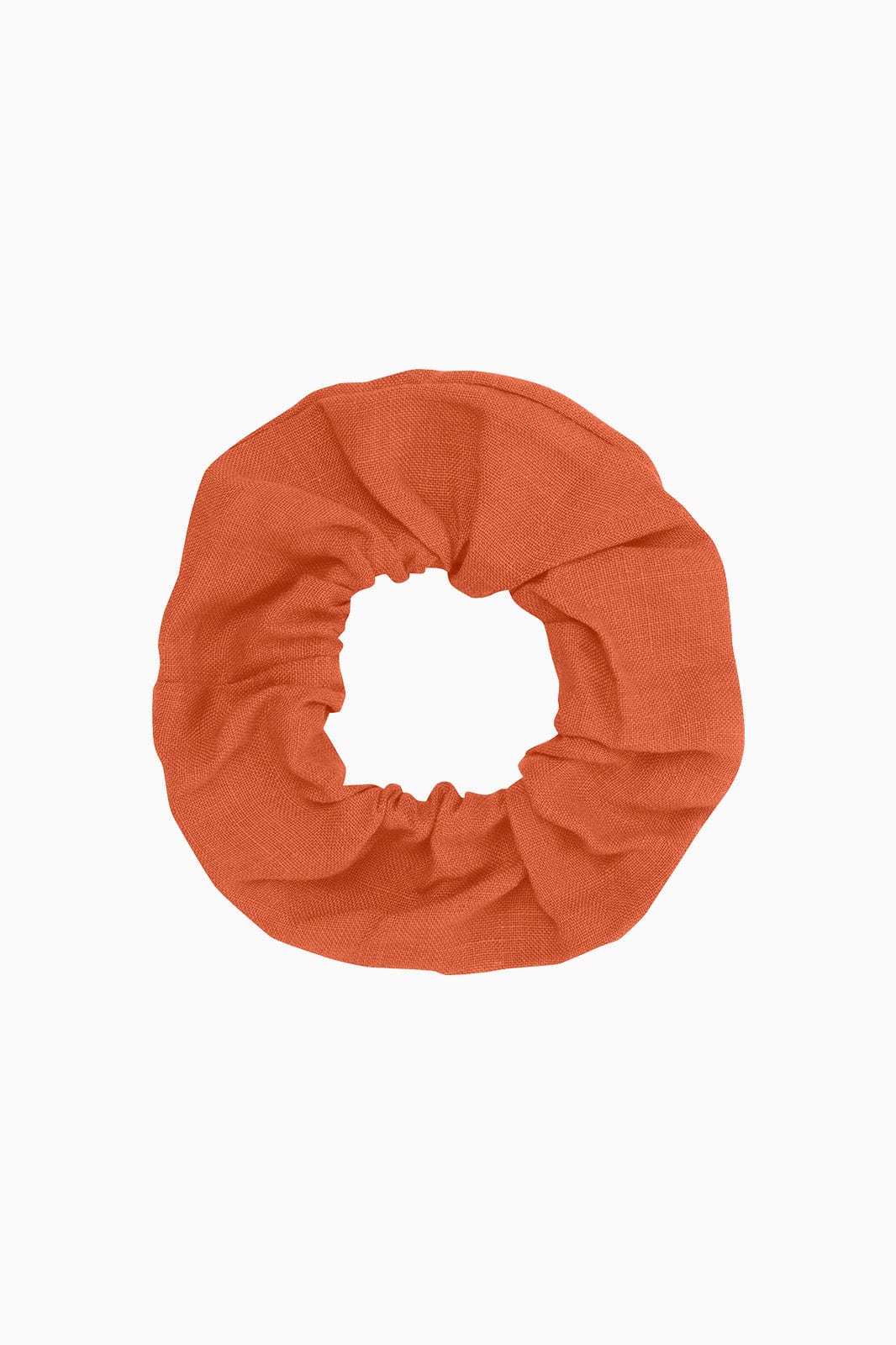 arkitaip Accessories Coral Zero-Waste Linen Scrunchie