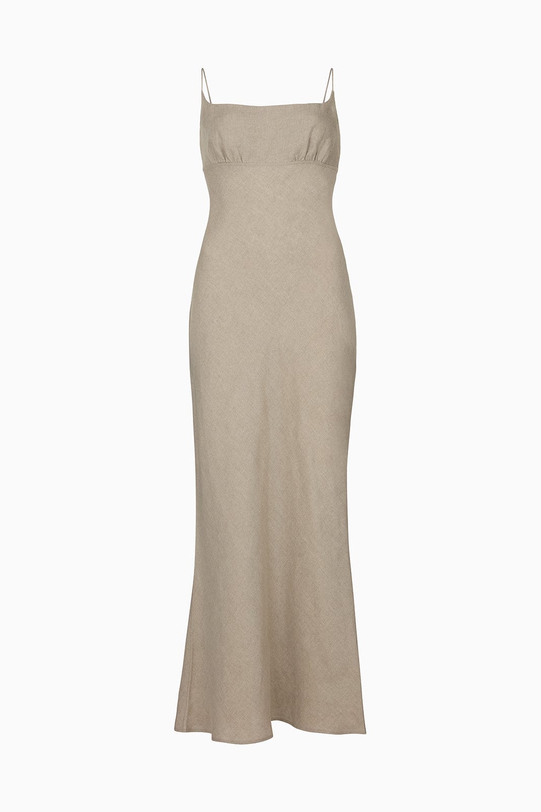 arkitaip Maxi Dresses The Nicola Maxi Slip Dress in oatmeal