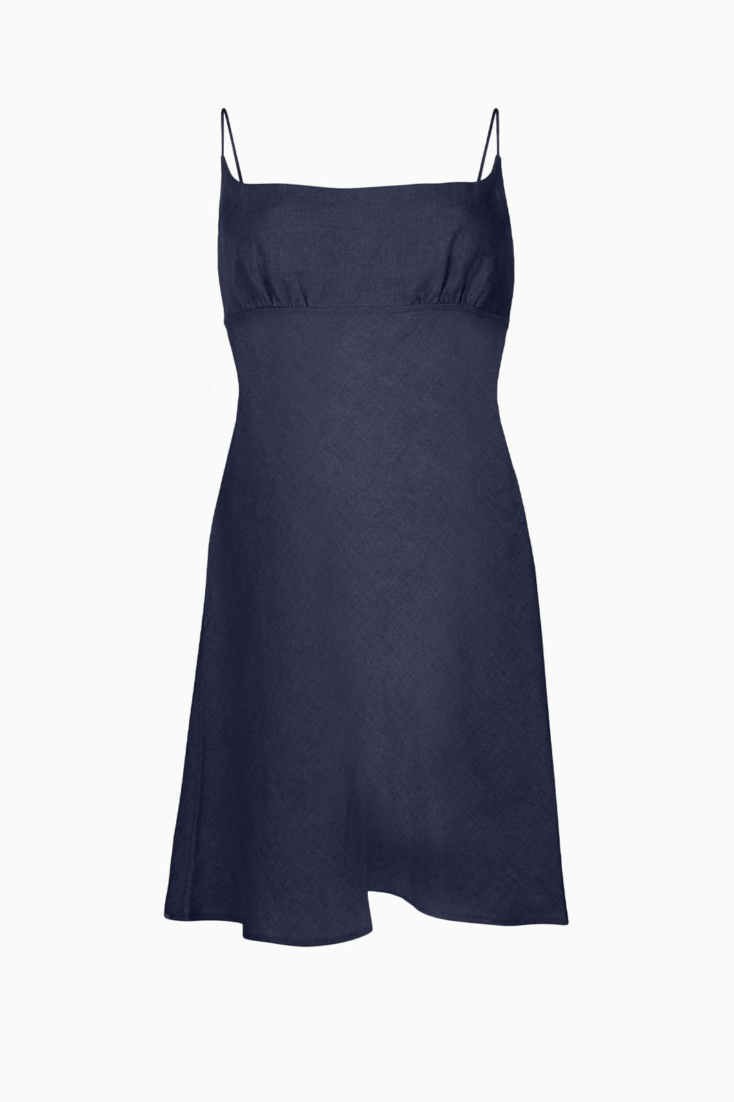 arkitaip Mini Dresses The Nicola Mini Slip Dress in navy blue