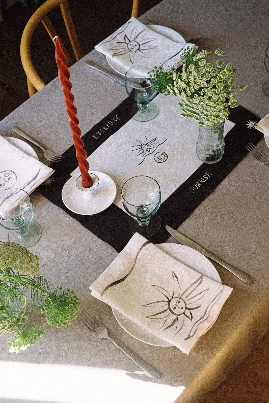 arkitaip Napkins arkitaip x Chiara Perano Set of Two Printed Linen Placemats