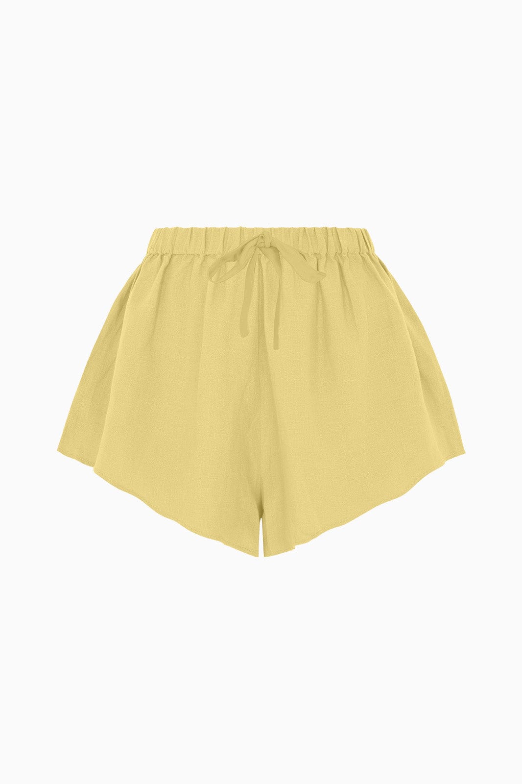 arkitaip Shorts The Charlotte Shorts in yellow