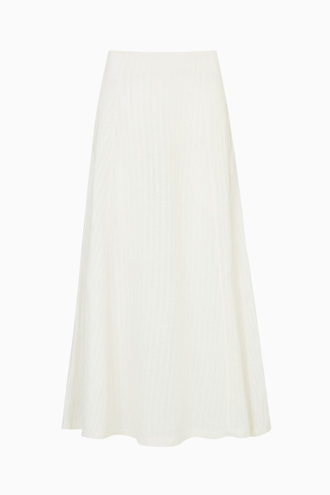 arkitaip Skirts The Alina Back-Tie Maxi Skirt in off-white